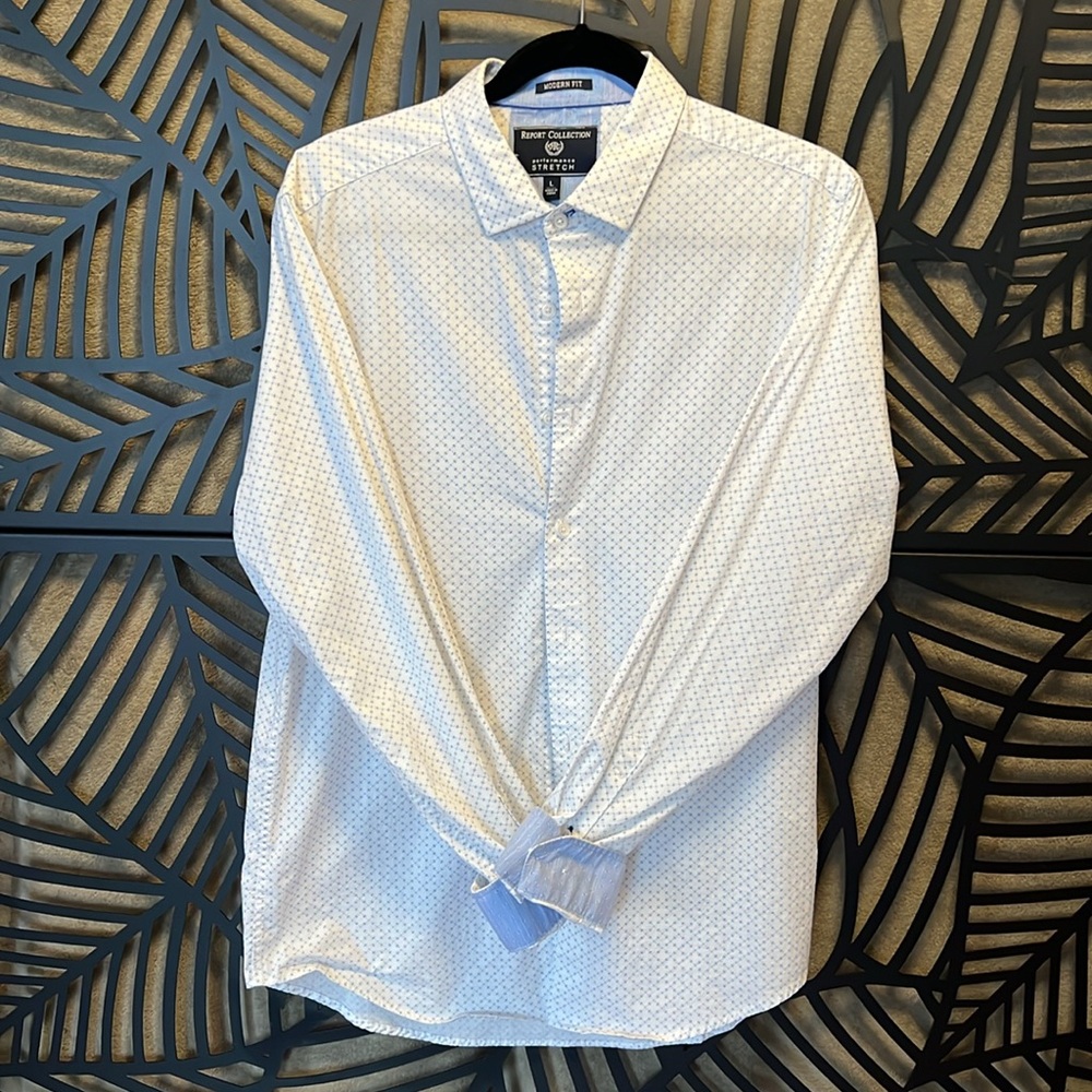 Report Collection Leon Stretch Poplin Shirt